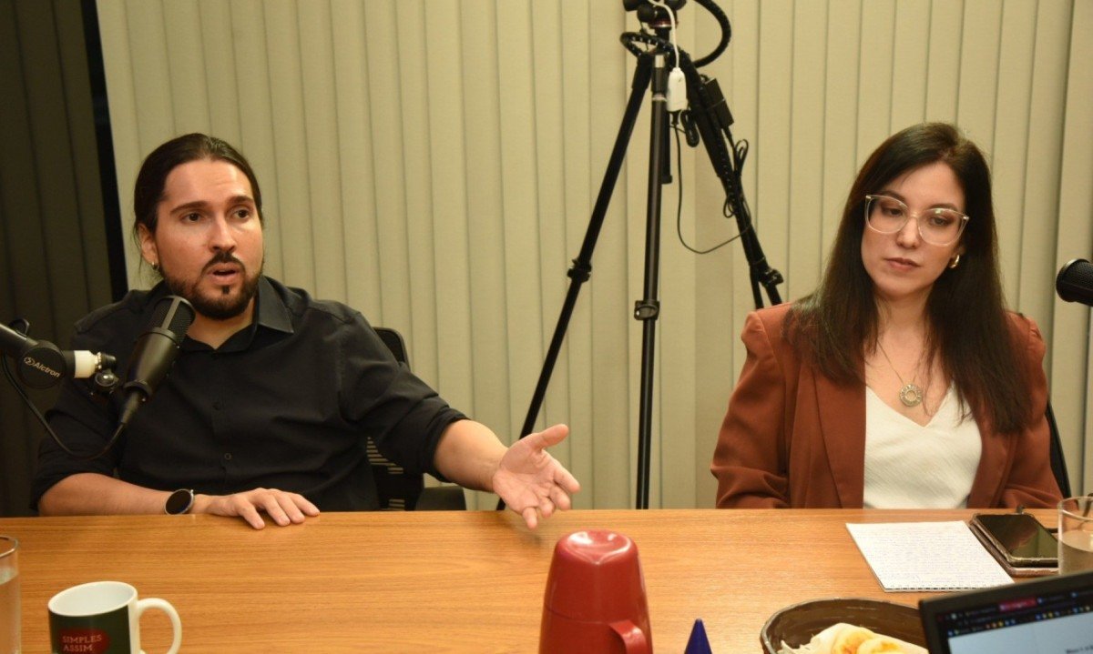 Especialistas em Direito Digital debatem a Lei Felca e as novas regras de proteção para menores em plataformas online durante crossover especial entre Glitch Clube e Direito Simples Assim -  (crédito: Gladyston Rodrigues/EM/D.A Press)