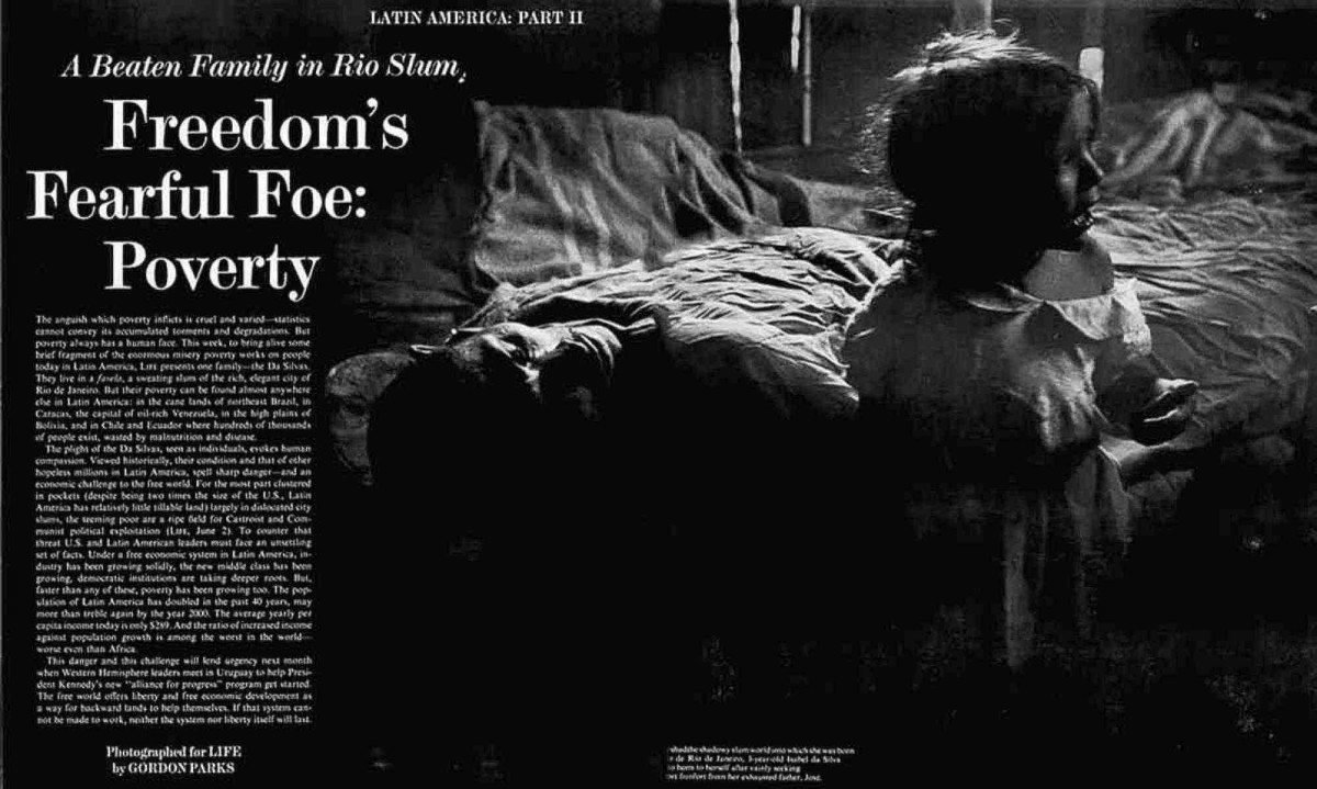 Em junho de 1961, a Life publicou a hist&oacute;ria de Fl&aacute;vio da Silva. meses depois, O CRUZEIRO deu o troco com a fam&iacute;lia Gonzalez 