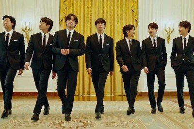 Os membros do BTS, grupo sul-coreano que movimenta bilh&otilde;es anualmente, dever&atilde;o gerar um grande impacto econ&ocirc;mico em S&atilde;o Paulo. -  (crédito: Reprodu&ccedil;&atilde;o)
