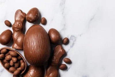 Chocolate deve ser consumido sempre com moderação, pois é um alimento fonte de gordura e rico em calorias -  (crédito: Freepik)