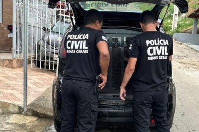 Polícia Civil realizou prisão nesta sexta-feira (27/3) -  (crédito: PCMG)