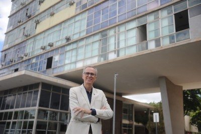 Novo reitor da UFMG, Alessandro Fernandes Moreira
       -  (crédito: Alexandre Guzanshe/EM/D.A Press)