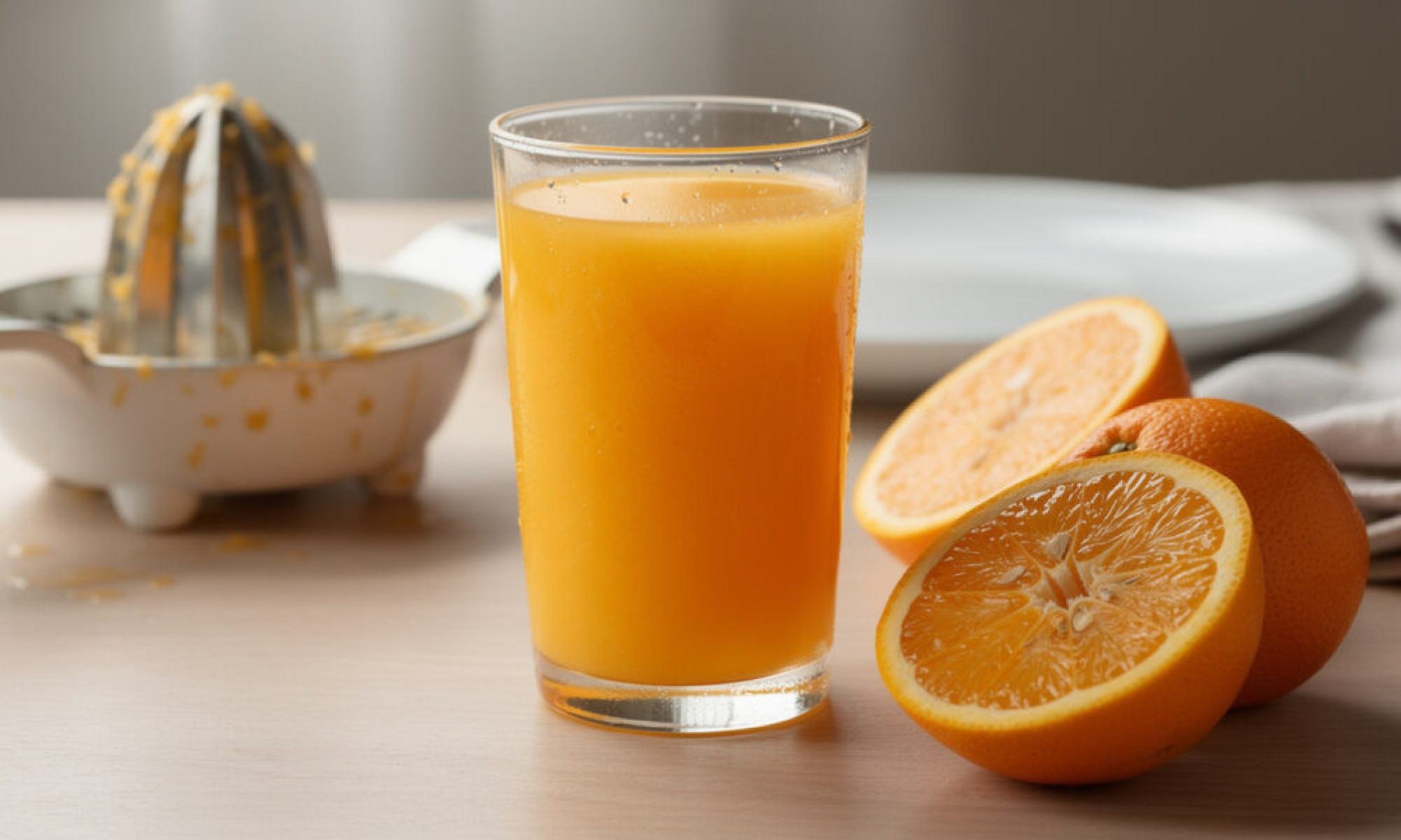 Suco de laranja pode ser útil para a saúde, mas só faz sentido quando entra com moderação -  (crédito: Tupi)