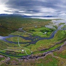 Thingvellir, um lugar único na Islândia: onde a terra se divide e o parlamento nasce - Bob T  wikimedia commons
