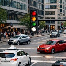 Semáforo branco: saiba o que é e para que serviria - Imagem gerada por I.A