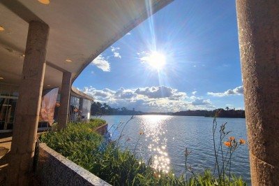 A previsão indica dias de calor moderado -  (crédito: Jair Amaral/EM/D.A Press)