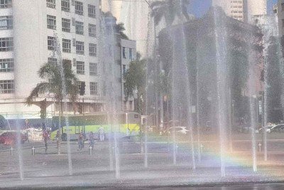 Céu claro e pouca chance de chuva formam a previsão do tempo em BH -  (crédito: Edésio Ferreira/EM/D.A Press)