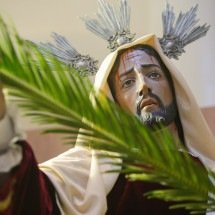 Fiéis revivem entrada de Jesus no Santuário do Barreiro - Denis Dias