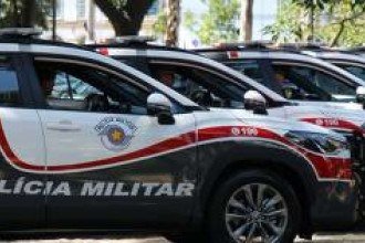 A arma utilizada pelo PM, uma pistola calibre .40 da corporação, foi apreendida para perícia -  (crédito: Polícia Militar de São Paulo/Divulgação)