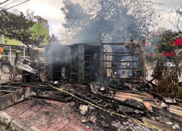 A Casa do Saber, biblioteca gratuita, surgiu também a partir de um incêndio. -  (crédito: Edésio Ferreira/EM/D.A Press)