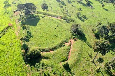 O solo de áreas rurais da Amazônia Ocidental, em especial no território do Acre, guarda registros históricos em forma de desenhos. 
 -  (crédito:  Divulgação)