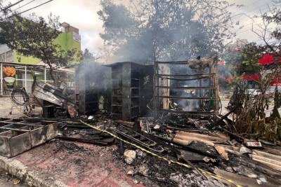 A Casa do Saber, biblioteca gratuita, surgiu também a partir de um incêndio. -  (crédito: Edésio Ferreira/EM/D.A Press)