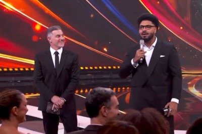 Coment&aacute;rio de Paulo Vieira sobre o Caso Master e o powerpoint apresentado pela GloboNews foi feito em premia&ccedil;&atilde;o durante o Doming&atilde;o com Huck -  (crédito: Reprodu&ccedil;&atilde;o redes sociais)