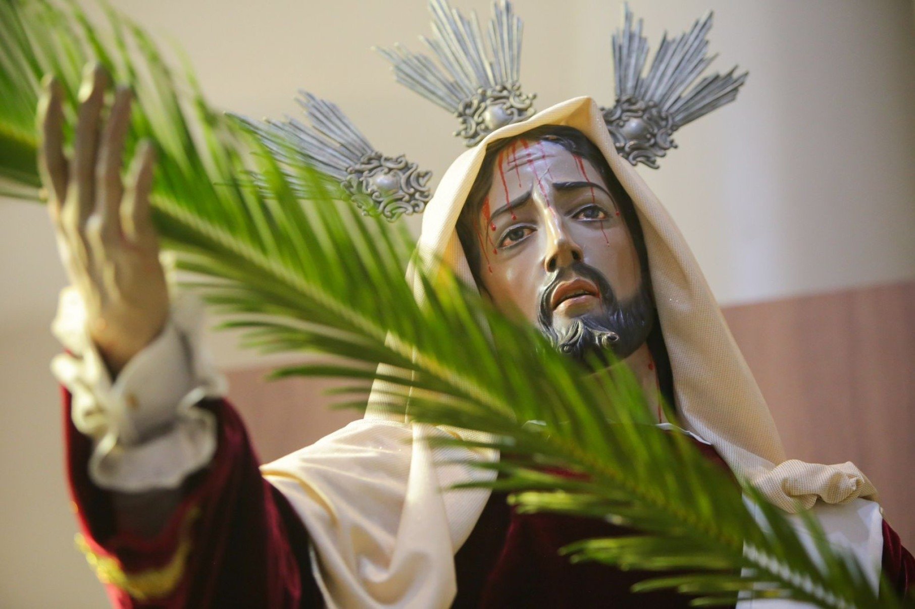 O Santuário Arquidiocesano São Paulo da Cruz abriu as portas bem cedo para as celebrações do primeiro dia da semana santa-Santuário Arquidiocesano São Paulo Da Cruz/Divulgação 