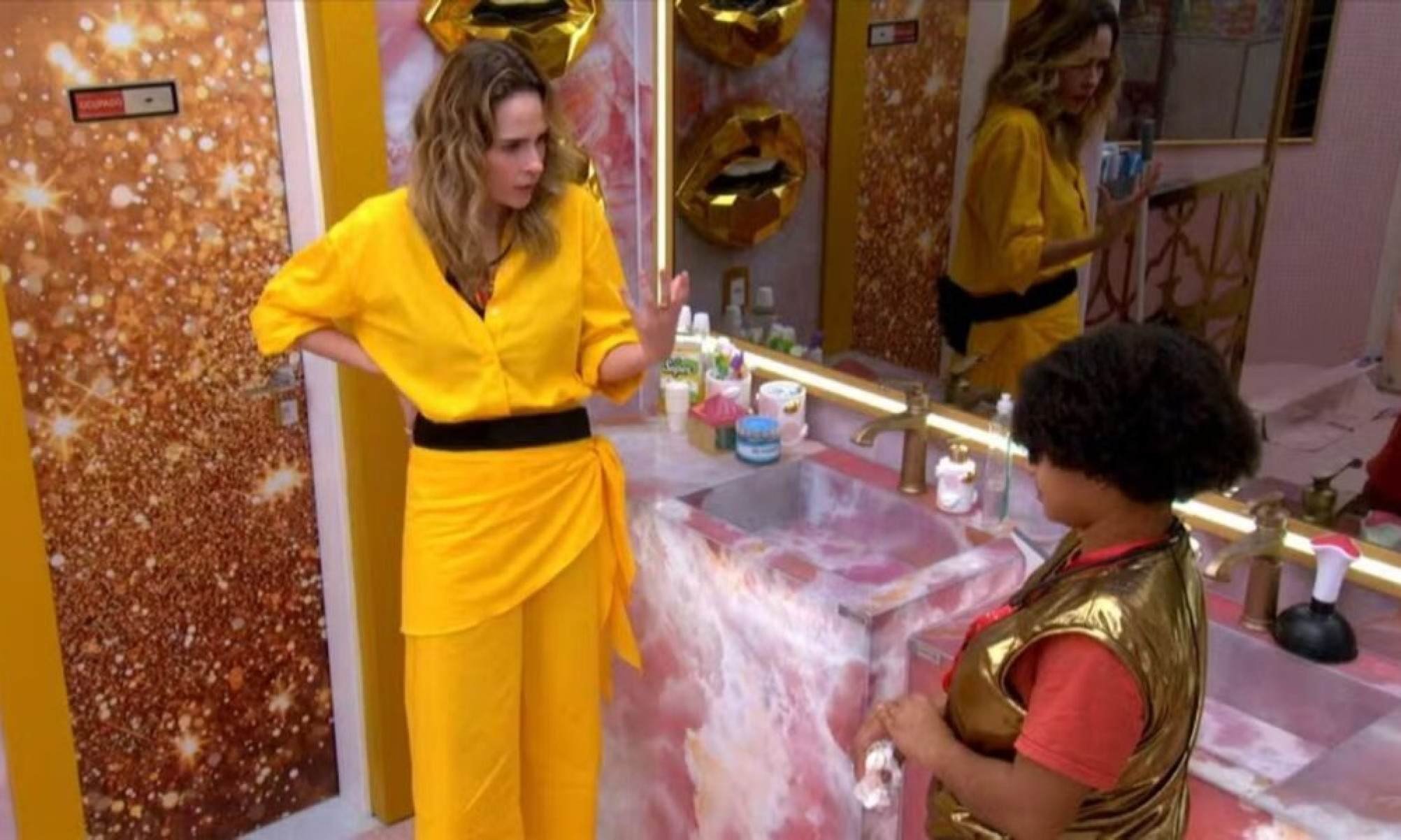 Você já se sentiu traído assim? Ana Paula e Milena abrem o jogo no BBB 26 -  (crédito: Tupi)