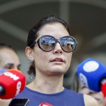 Michelle nega ter exibido vídeo a Bolsonaro e diz cumprir decisões judiciais -  Sergio Lima / AFP
