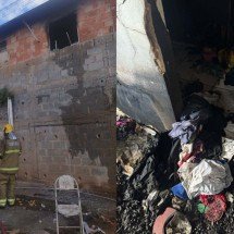 Homem morre ao tentar conter incêndio em Juiz de Fora - Divulgação/CBMMG