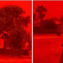 Por que o céu da Austrália ficou vermelho? - Redes sociais