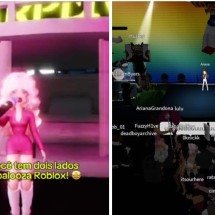 Fãs criam Lollapalooza no Roblox com shows de Sabrina Carpenter e Bad Bunny - Redes sociais