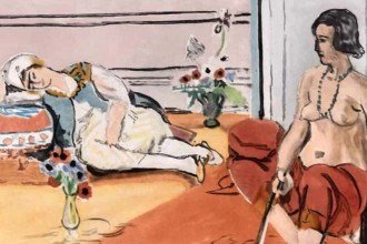 'Odalisca no Terraço', de Matisse, é uma das obras roubadas em museu da Itália -  (crédito: Reprodução)