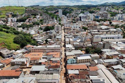 Ubá, cidade na Zona da Mata mineira -  (crédito: Pablo PORCIUNCULA / AFP)