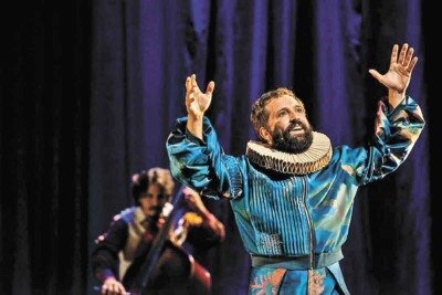 Gregório Duviver volta a BH com solo sobre a importância da poesia  -  (crédito: Priscila Prade/divulgação)