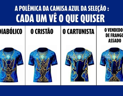 Camisa da Seleção -  (crédito: Quinho)