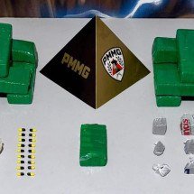 Traficante que abastecia o Vale do Aço é preso com 25 kg de maconha - Polícia Militar de Minas Gerais/Divulgação