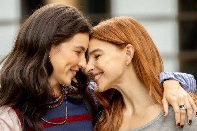 Casal da novela 'Tr&ecirc;s gra&ccedil;as' roubou a cena e &eacute; sucesso nas redes sociais -  (crédito: Reprodu&ccedil;&atilde;o/ Redes sociais TV Globo)