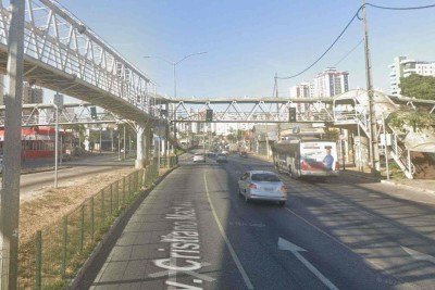 Mulher é atropelada por ônibus do Move em avenida de BH
 -  (crédito: Reprodução/Google Street View)