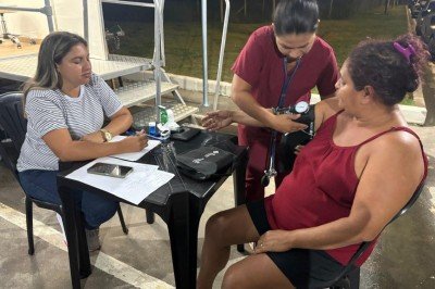 Atendimento come&ccedil;ou a ser oferecido no ponto de parada e descanso do munic&iacute;pio de Ubaporanga, no Vale do Rio Doce -  (crédito: Minist&eacute;rio da Sa&uacute;de/Divulga&ccedil;&atilde;o)