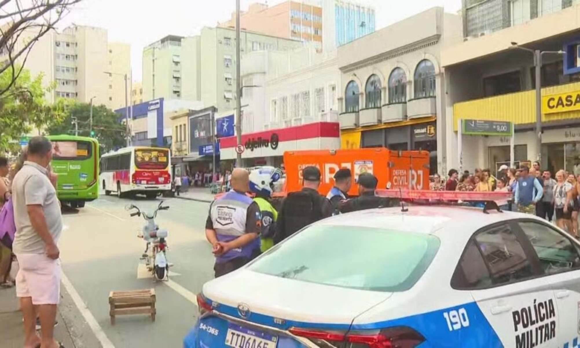 Criança morta após acidente com a mãe na Tijuca era filho de humorista: 'Dia mais triste da minha vida' -  (crédito: Tupi)