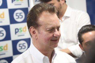 Gilberto Kassab, presidente nacional do PSD -  (crédito: Marcos Vieira/EM/D.A Press)