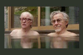 Frame do filme A Juventude, com Michael Caine e Harvey Keitel -  (crédito: Divulgação)