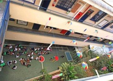 A MGS deixa de atuar na prestação de serviços de portaria nas escolas da rede municipal de ensino -  (crédito: Rodrigo Clemente/PBH)