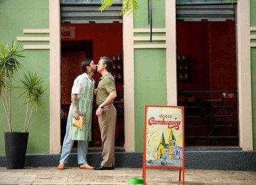 Lindsay Paulino e Rodrigo Pandolfo filmaram 'I love Cambuquira' na est&acirc;ncia hidromineral do Sul de Minas

 -  (crédito: Divulga&ccedil;&atilde;o)