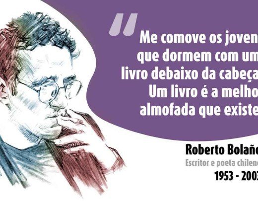 Livros e o Bolano -  (crédito: Quinho)