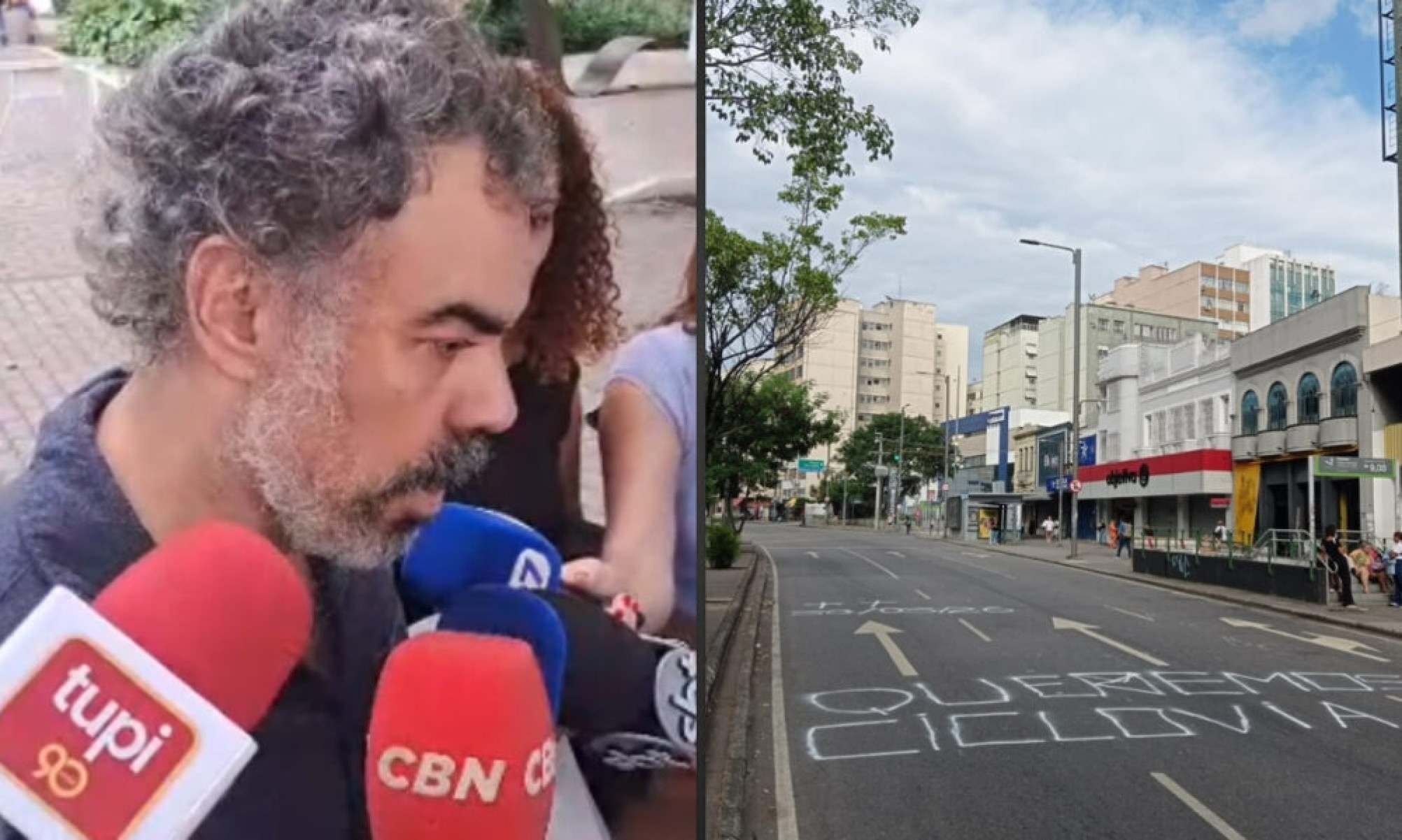 Espero que punam: pai de criança morta em acidente com bicicleta elétrica desabafa no Rio -  (crédito: Tupi)