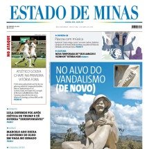 Capa impressa do Estado de Minas de 3/4/2026 -  jwilsoncarvalho.mg