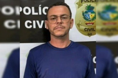 A Justiça autorizou a divulgação da imagem e da identidade do investigado -  (crédito: Polícia Civil de GO/Divulgação)