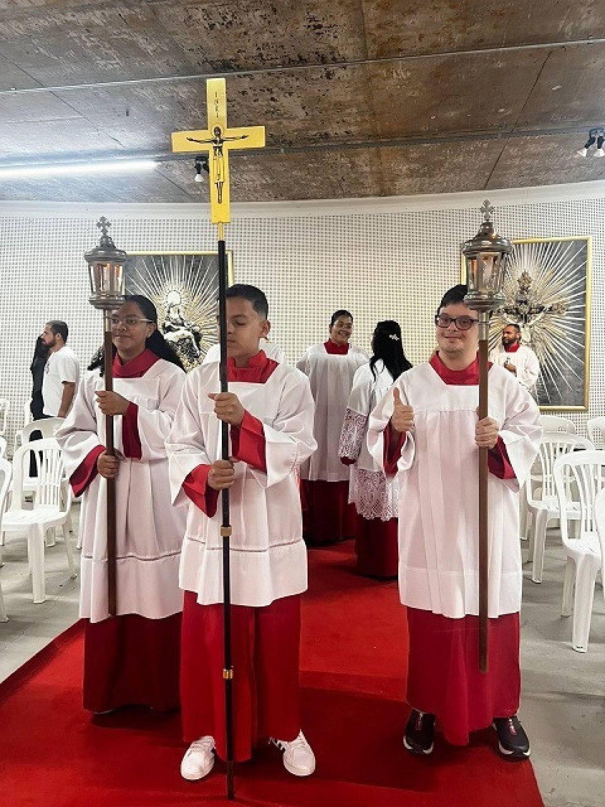 Na noite desta quinta-feira (2/4), começa o tríduo pascal com a Missa da Ceia do Senhor, o rito do lava-pés e a vigília eucarística-Arquidiocese De BH/Divulgação