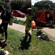 Afogamento na Lagoa da Pampulha mobiliza bombeiros - CBMMG/Divulgação