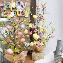 Páscoa: origem, tradição e a decoração com árvores temáticas - Instagram