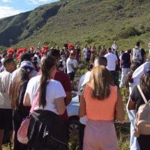Caminhada de fé na Serra da Piedade une devotos na Sexta-feira da Paixão - Daniel Garabini/Divulgação
