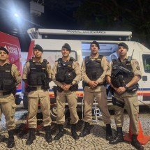 BH: mãe corre até base da PM, que salva bebê engasgada - Divulgação/Polícia Militar