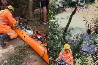 Sobrevivência milagrosa: mulher cai de 10 metros em cachoeira
