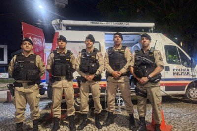 Mãe procurou uma base comunitária para pedir ajuda do bairro Santa Amélia, na Pampulha, em BH -  (crédito: Divulgação/Polícia Militar)