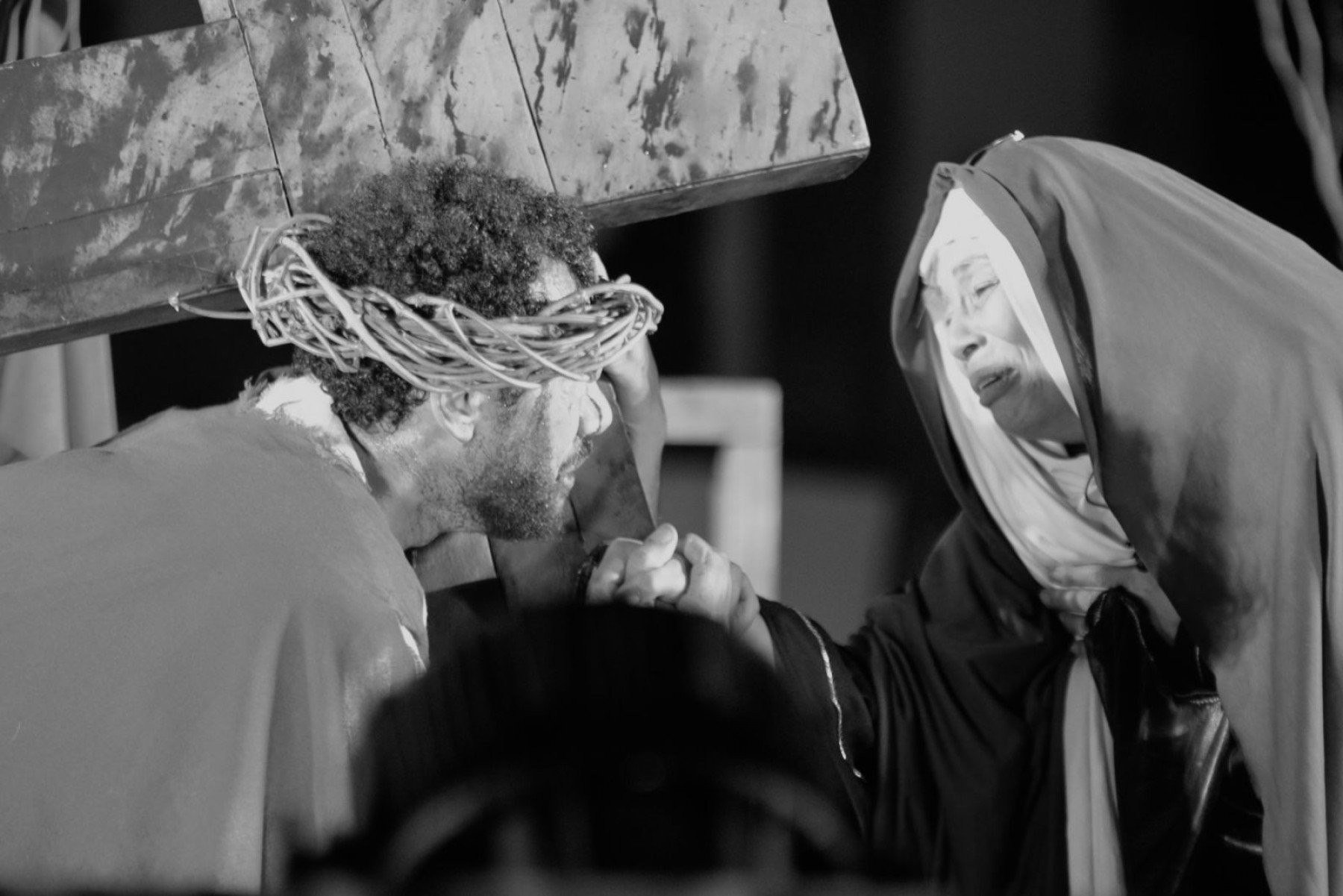 Cerimônia da sexta-feira da Paixão emociona fiéis em Congonhas-Daniel Silva/Prefeitura de Congonhas/divulgação