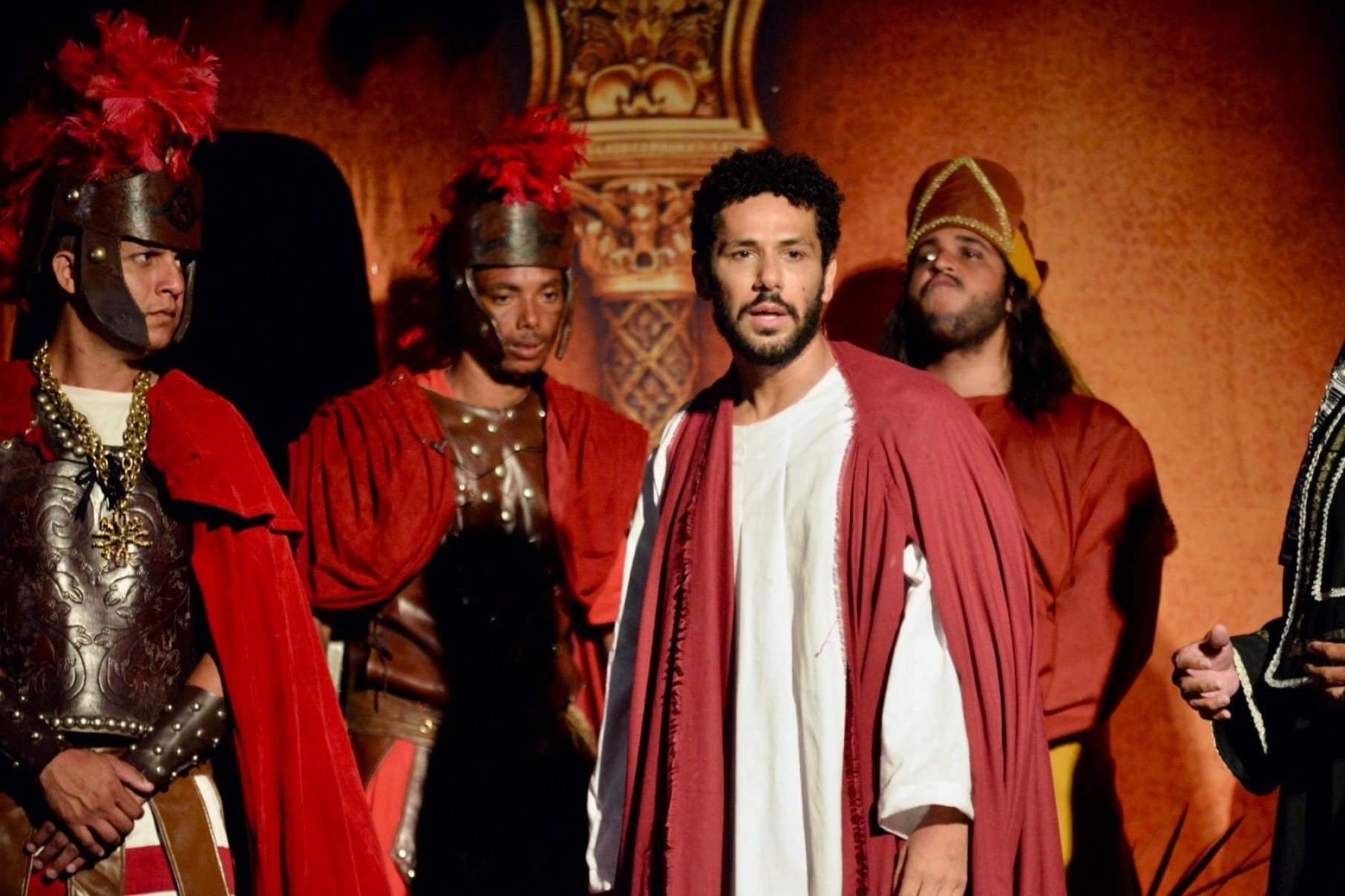 Cerimônia da sexta-feira da Paixão emociona fiéis em Congonhas-Daniel Silva/Prefeitura de Congonhas/divulgação