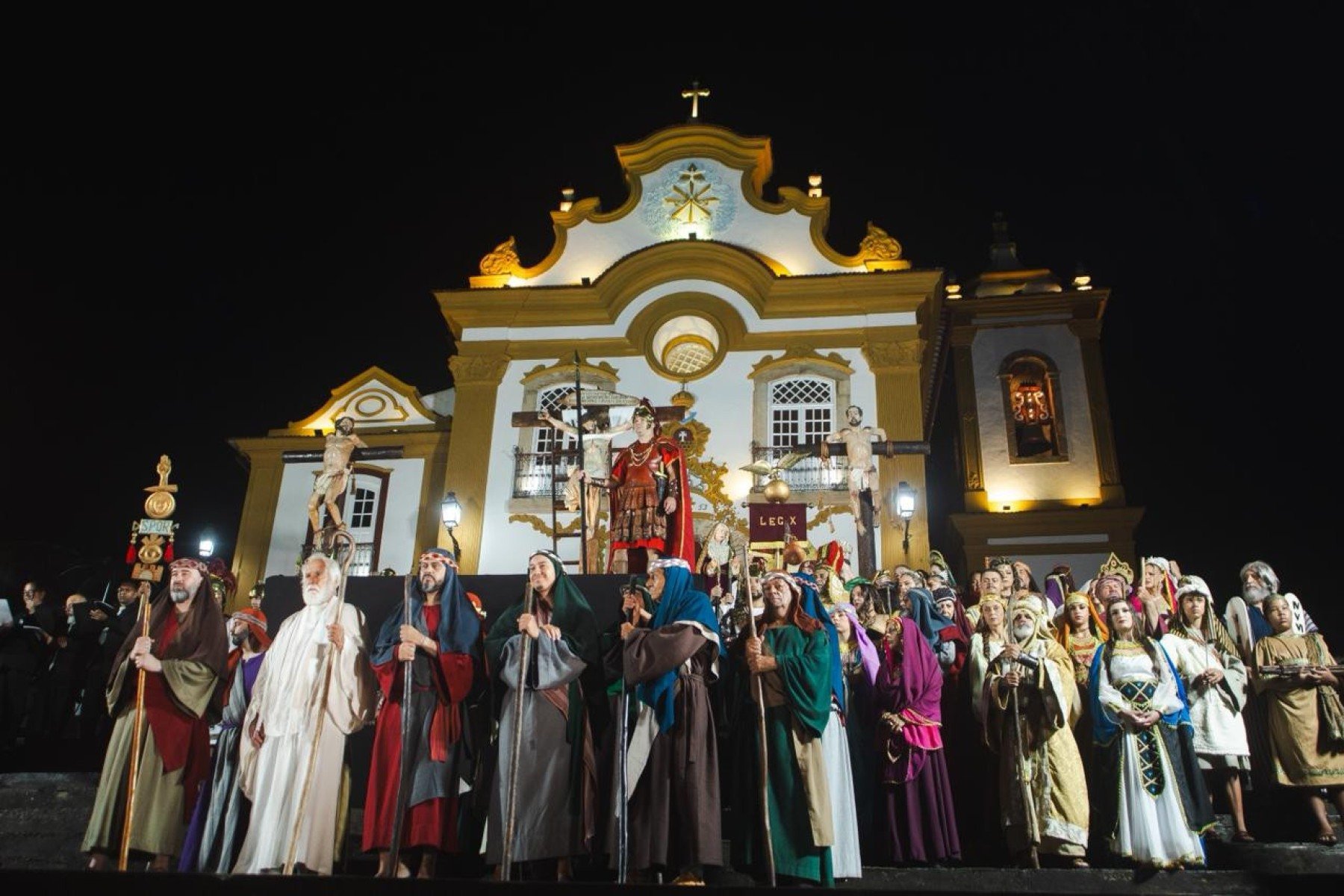 Cerimônia da sexta-feira da Paixão em São João del-Rei-Prefeitura de São João del-Rei/divulgação
